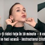 5 exercitii pentru ridicarea fetei - instructorul Cristina Oboroc